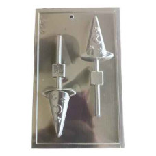 PLACA PARA CHUPETIN GORRO BRUJA Nº2464 ALCIRA