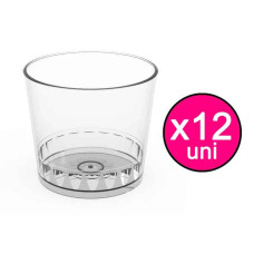 VASO SHOT DEGUSTACION ACRILICO 100cc x12 uni