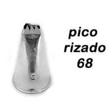 PICO CONFITERIA RIZADO 68