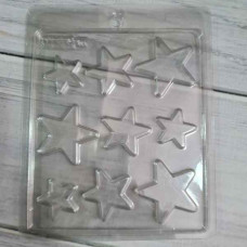 PLACA D.E.L. PARA DECORACION ESTRELLAS DE CHOCOLATE 218