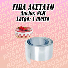 TIRAS DE ACETATO  (ALT.8cmX1mt)