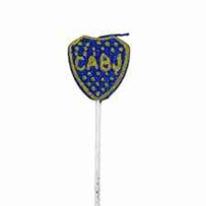 VELA PINCHE CON BRILLO ESCUDO DE BOCA