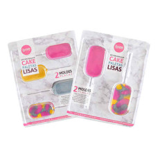 SET PLACA PARA CAKE PALETA LISAS PARPEN x2 SPPL