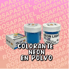 COLORANTE EN POLVO LIPOSOLUBLE NEON AZUL/CELES KING DUST