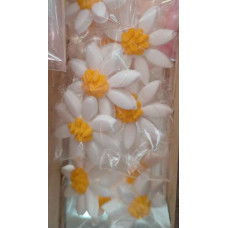 FLOR MARGARITA DE PASTILLAJE x4u