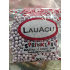 PERLAS COMESTIBLES LILA LAUACU 20gr