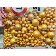 PERLAS COMESTIBLES MIX DORADAS LAUACU 20gr
