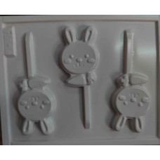 PLACA PARA CHUPETIN REDONDA CON CONEJITO N°1606A PLASTICHOK PLACA PARA CHUPETIN REDONDA CON CONEJITO N°1606A PLASTICHOK