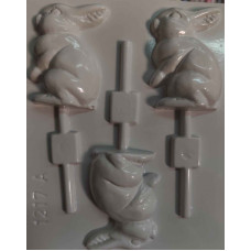 PLACA PARA CHUPETIN CONEJITO DE PERFIL N°1217A PLASTICHOK PLACA PARA CHUPETIN CONEJITO DE PERFIL N°1217A PLASTICHOK