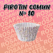 PIROTIN PARA CUPCAKE COMUN Nº10 CAJA x1000