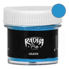 COLORANTE EN POLVO LIPOSOLUBLE RADHA CELESTE x4gr