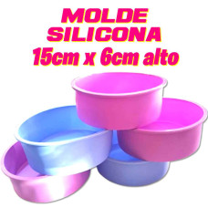 MOLDE SILICONA TORTERA CHICA 15cm x 6cm