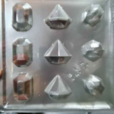 PLACA PARA BOMBON/SOUVENIR ECONOMICA DIAMANTES SURTIDOS NºB126 LA REPOSTERA