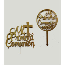 TOPPER MI PRIMERA COMUNION 3D