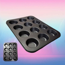 PLACA ANTIADHERENTE 12 CUPCAKE