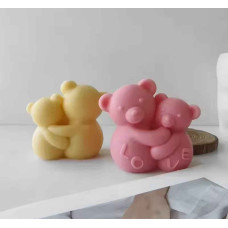 MOLDE SILICONA OSO P/VELA