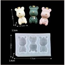 MOLDE SILICONA OSITO