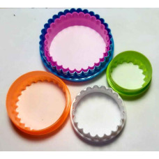 SET X 5 CORTANTE PLASTICO REDONDO SET X 5 CORTANTE PLASTICO REDONDO