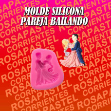 MOLDE SILICONA PAREJA BAILANDO