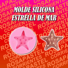 MOLDE SILICONA ESTRELLA DE MAR
