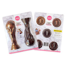 SET PLACA COPA MUNDIAL Y MEDALLAS PARPEN x2 SPCM