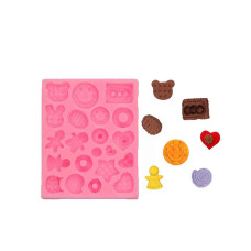 MOLDE SILICONA MINI GOLOSINAS