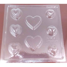 PLACA TRANSPARENTE (B104) BOMBON CORAZON
