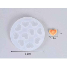 MOLDE SILICONA MINI CORAZONES