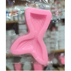 MOLDE SILICONA COLA SIRENA 9CM