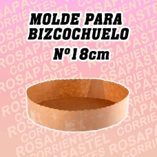 MOLDE BIZCOCHUELO Nº 18