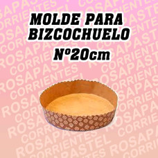 MOLDE BIZCOCHUELO Nº 20