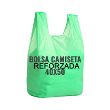 BOLSA CAMISETA 40X50 VERDE