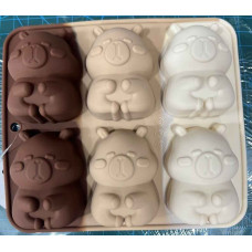 MOLDE SILICONA CAPIBARA