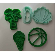 SET 5 CORTANTES VERANO 3D