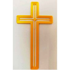CRUZ 3D 15CM ALTO COMUNION CONFIRMACION