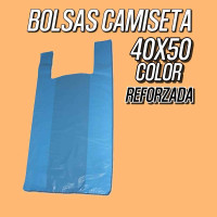 BOLSA CAMISETA 40X50 COLOR