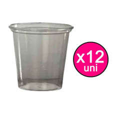 VASO SHOT ECO CRISTAL 110cc x12