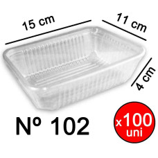 BANDEJA DE PLASTICO 102 x100 (CALOR)