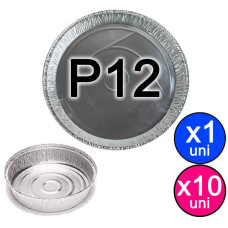 PLATO ALUMINIO P12