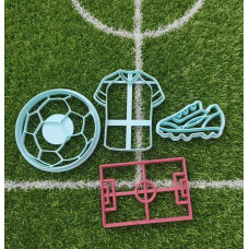 SET CORTANTES FUTBOL X4 3D SET CORTANTES FUTBOL X4 3D