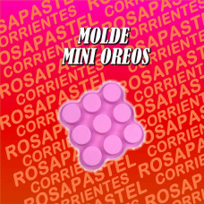 MOLDE SILICONA 9 MINI OREO