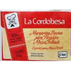 MARGARINA HOJALDRE 5kg