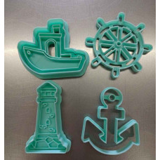 SET 4 CORTANTE MARCADOR MARINERO 3D SET 4 CORTANTE MARCADOR MARINERO 3D