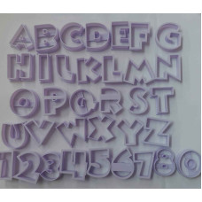 SET CORTANTE LETRAS Y NUMEROS 3D SET CORTANTE LETRAS Y NUMEROS 3D