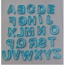 SET CORTANTES LETRAS ABECEDARIO ROUNDY 3D SET CORTANTES LETRAS ABECEDARIO ROUNDY 3D