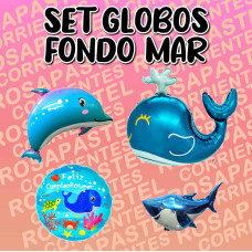 SET GLOBOS OCEANO