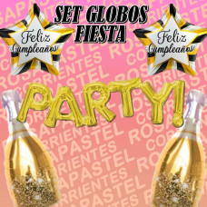 SET PARTY CHAMPAGNE