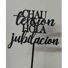 TOPPER JUBILACION 3D