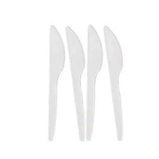 CUCHILLO DE PLASTICO X10